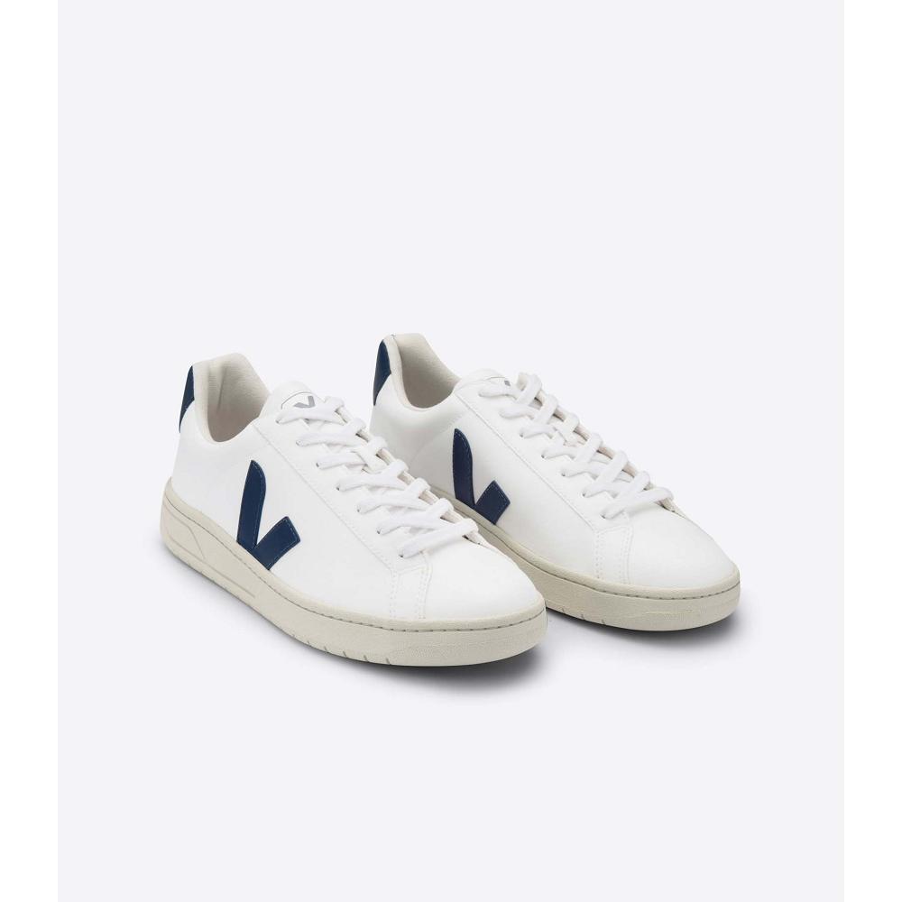 Veja URCA CWL Women's Sneakers White/Navy | CA 628OKI